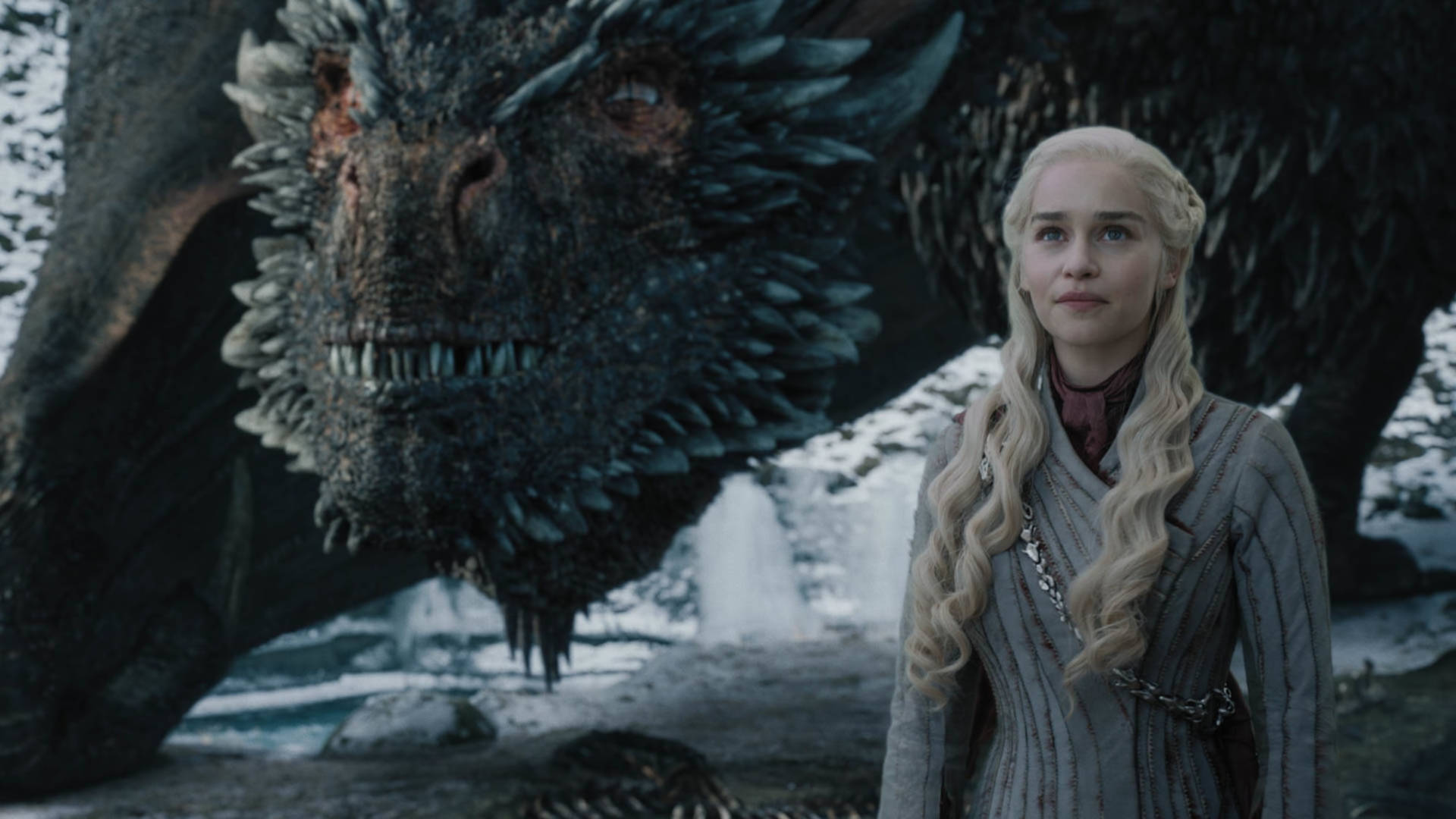 Daenerys Targaryen With Drogon Wallpaper