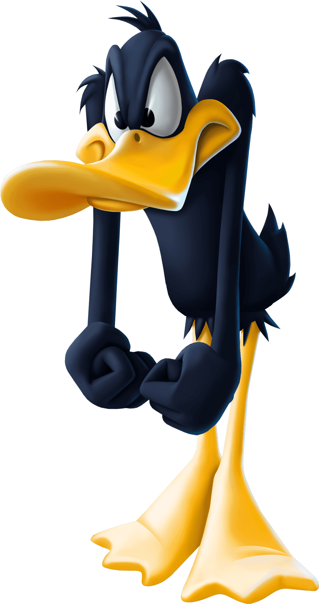 Daffy Duck Arms Crossed Looney Tunes PNG