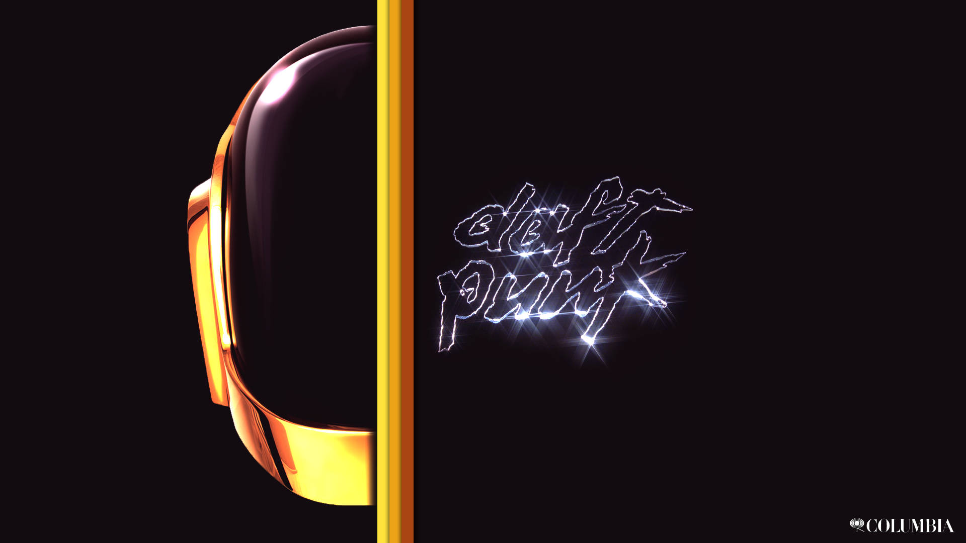 Daft Punk Gold HD Wallpaper