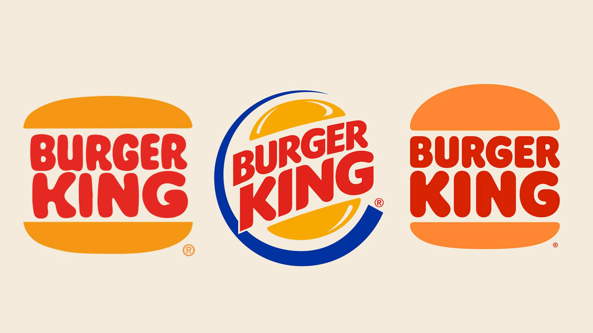 Dainty Burger King Logo Wallpaper