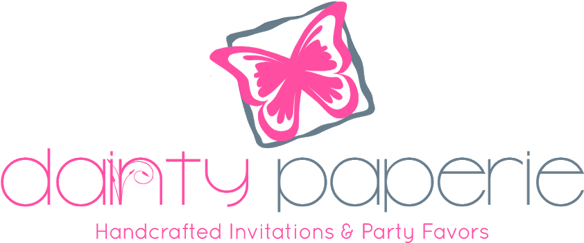 Dainty Paperie Logo Butterfly PNG