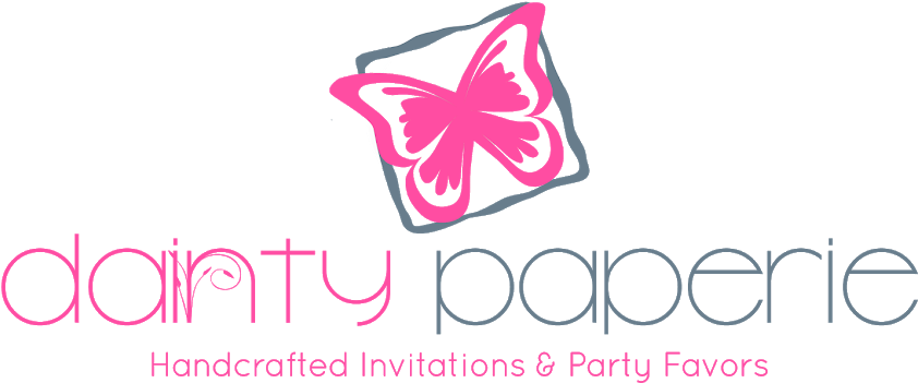 Download Dainty Paperie Logo Butterfly | Wallpapers.com