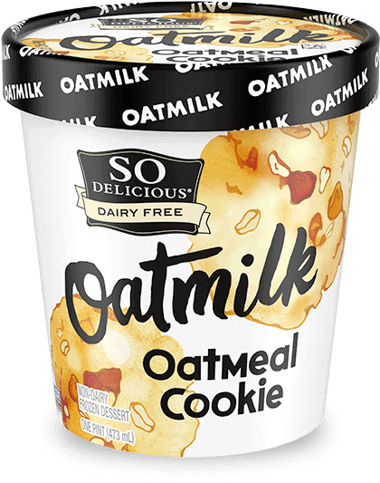 Dairy Free Oatmilk Ice Cream PNG