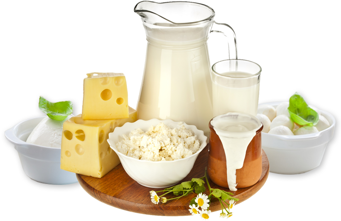Dairy Products Variety PNG