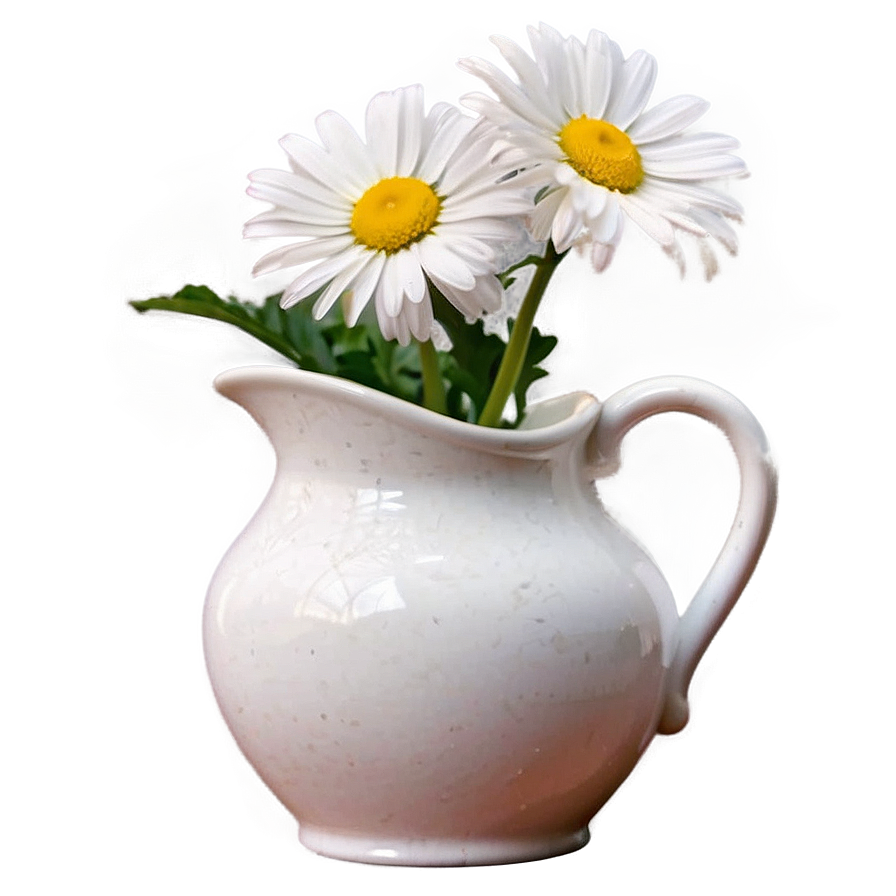 Daisies In Pitcher Png 16 PNG