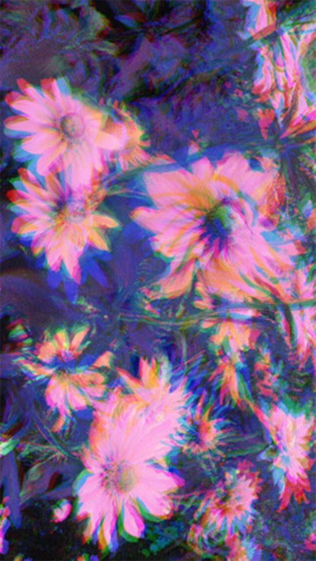 Daisies Trippy Aesthetic Wallpaper