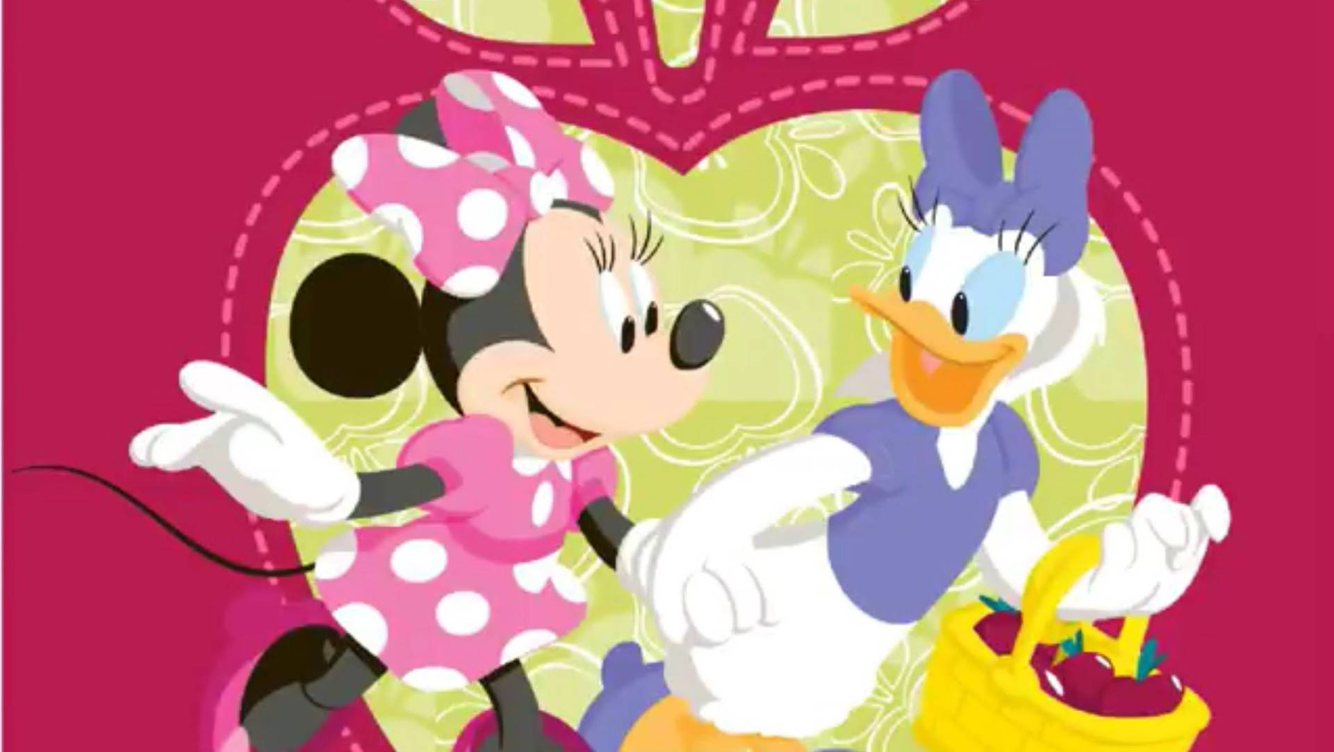 Daisy Duck And Minnie Mouse Wallpaper