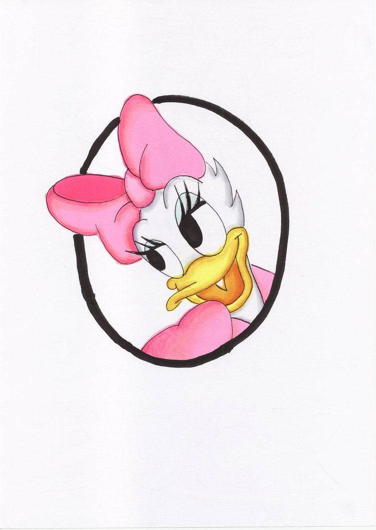 Daisy Duck Invitation Icon Wallpaper