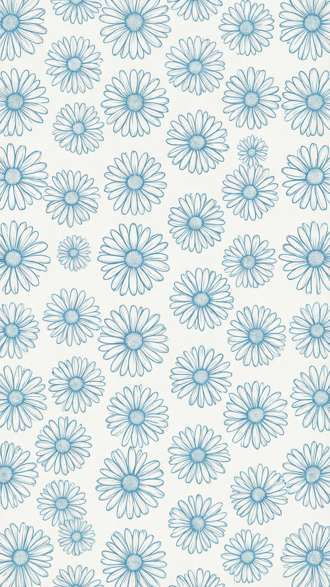 Tusindfryd Gitter Mønster Wallpapers