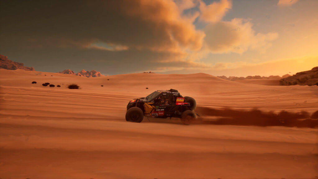 Dakar Rally Videogame Background