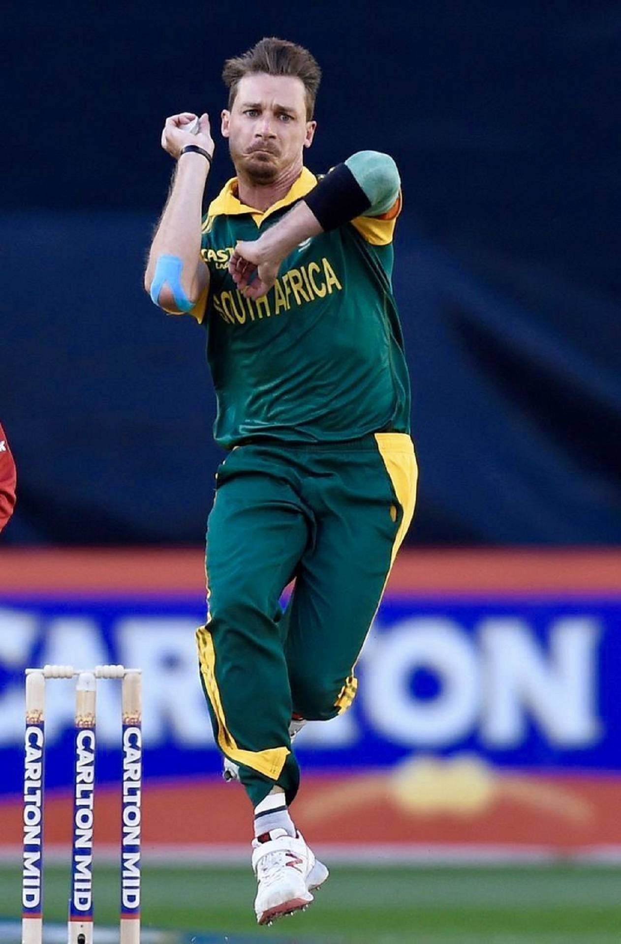 Dale Steyn af Sydafrikas cricket-holds baggrundsbillede Wallpaper