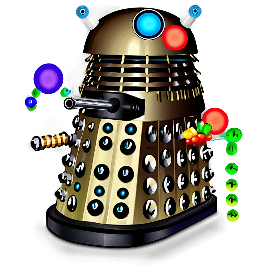 Dalek Christmas Edition Png 06242024 PNG