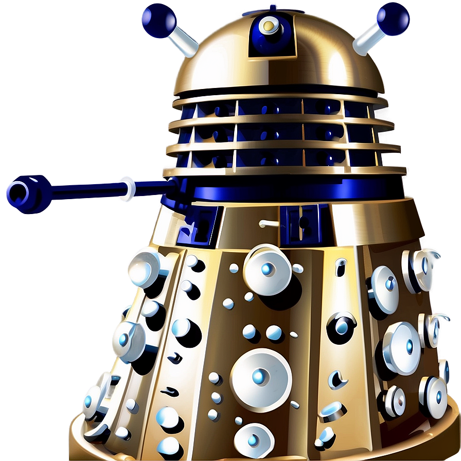 Dalek Illustration Png 06242024 PNG