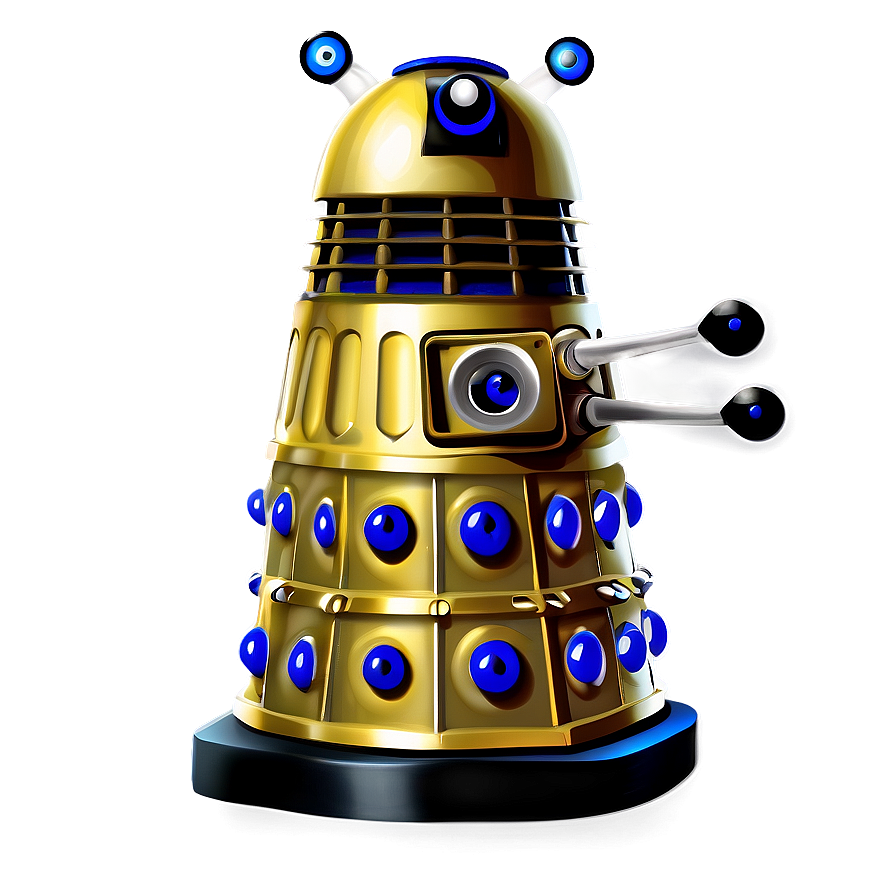 Dalek Illustration Png 06242024 PNG