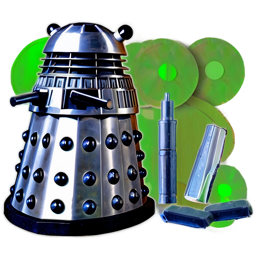 Dalek Under Repair Png 06242024 PNG