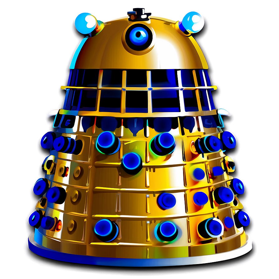 Dalek Vector Art Png Trf PNG