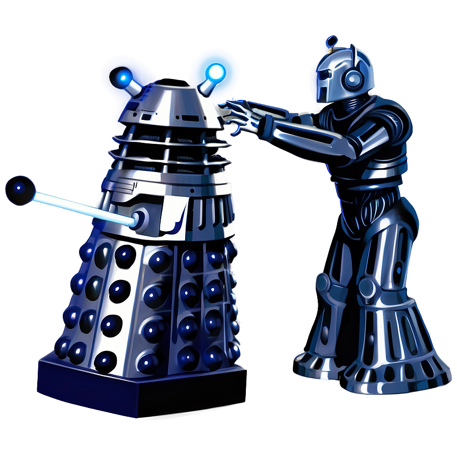 Download Dalek Vs Cyberman Png 12 | Wallpapers.com