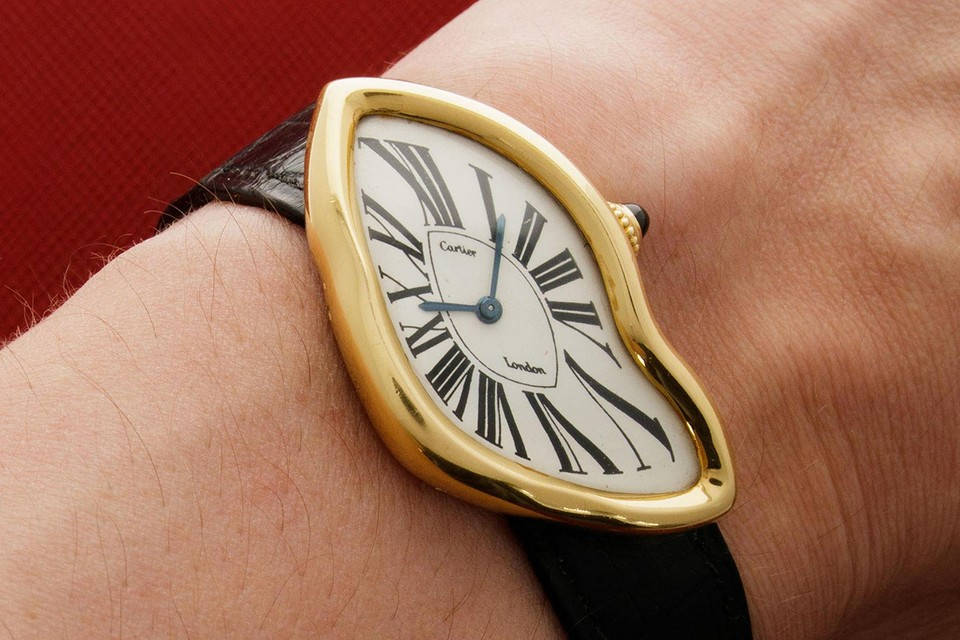 Dali Cartier Watch Wallpaper