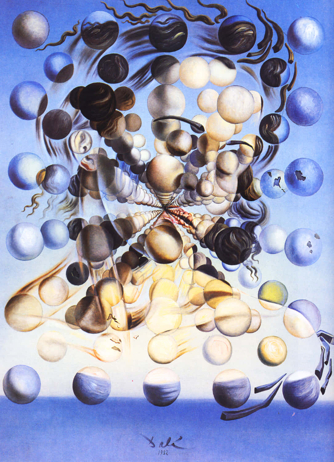 Abstract Mysticism: Salvador Dali's Artwork Wallpaper