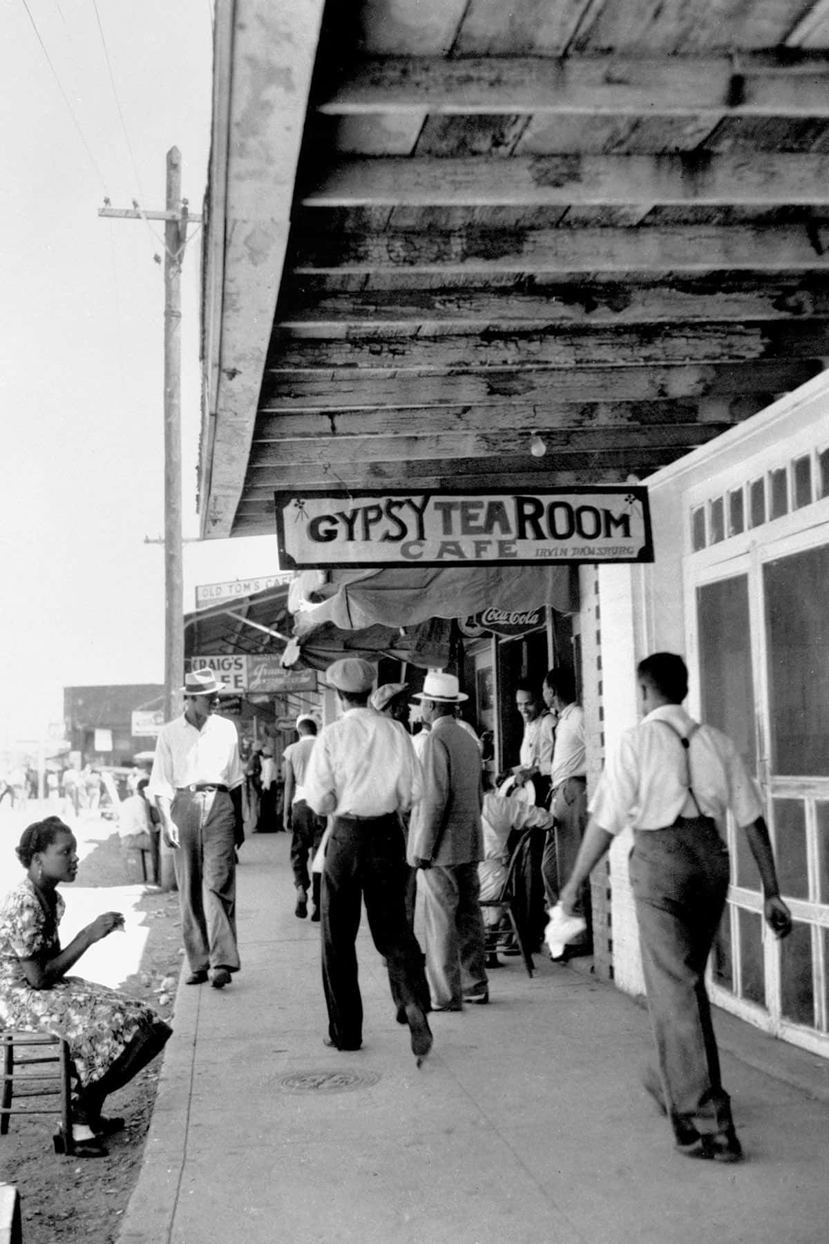 Dallascounty Bakgrund Gypsy Tea Room