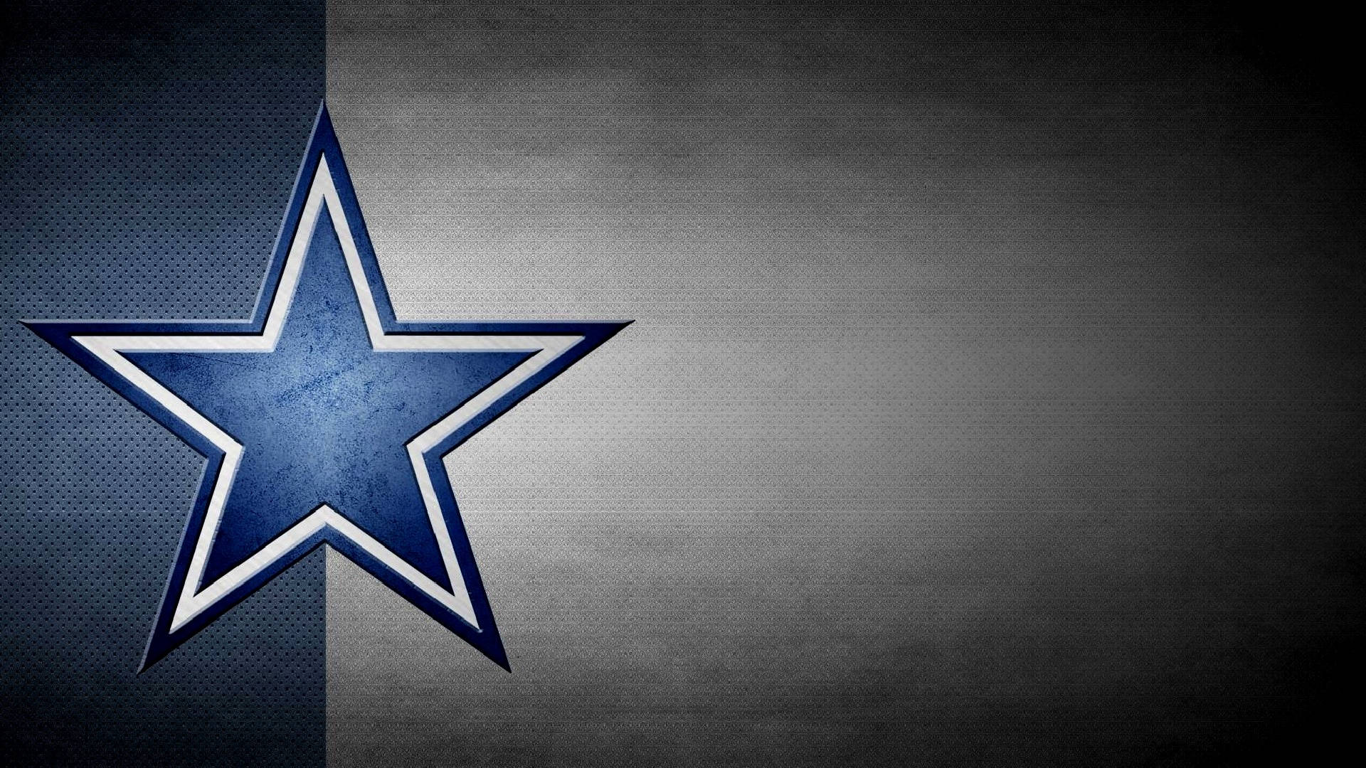 Patrónde Puntos Azules Y Grises De Los Dallas Cowboys Fondo de pantalla