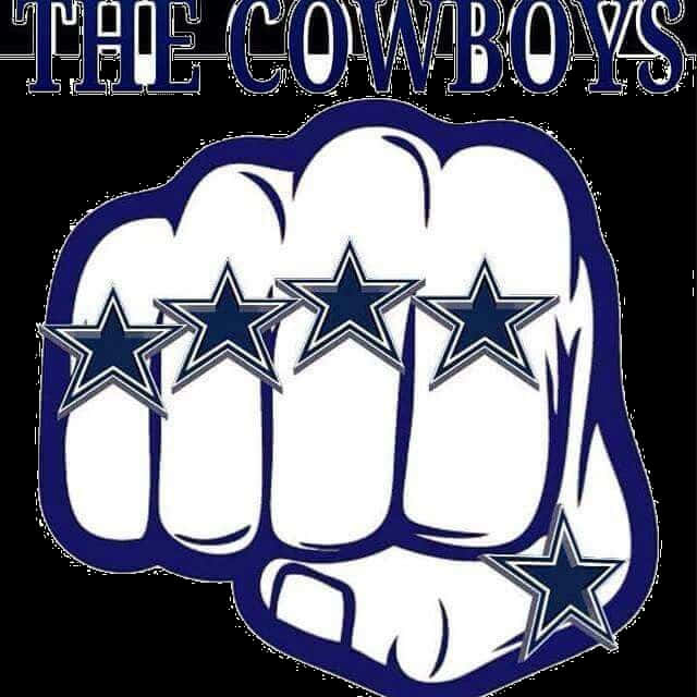 Dallas Cowboys Fist With Stars Logo PNG