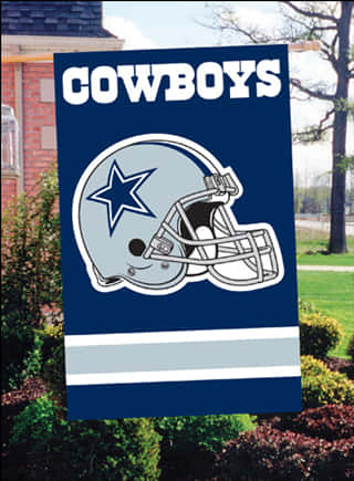Dallas Cowboys Flag Display PNG