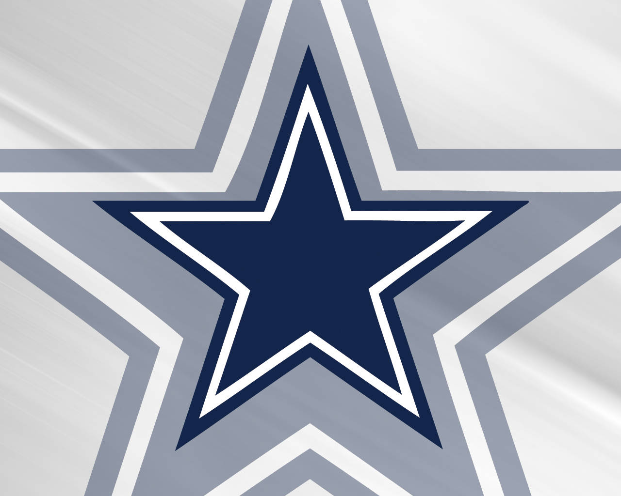 Dallas Cowboys Gennemsigtig Og Solid Stjerne Wallpaper