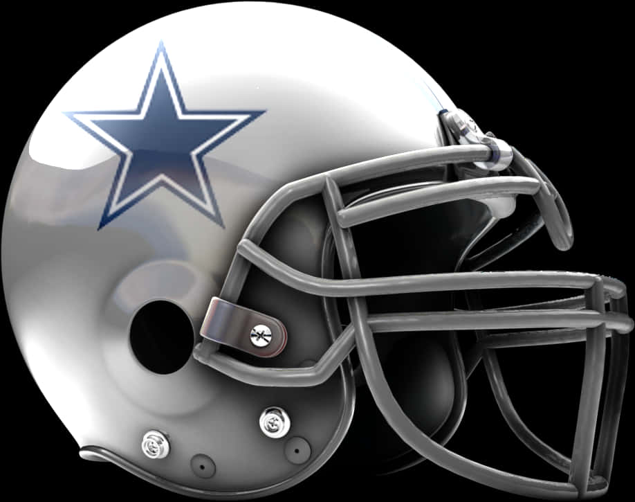 Dallas Cowboys Helmet Design PNG