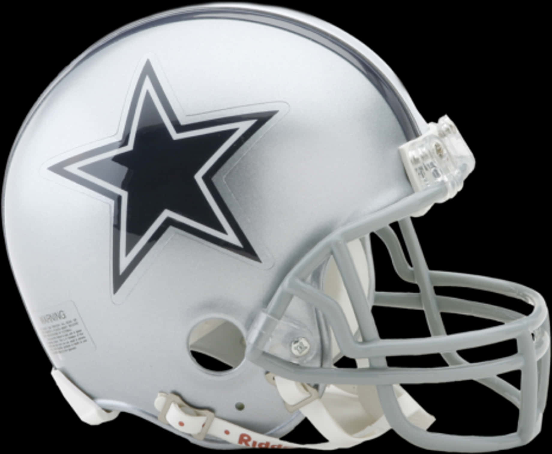 Dallas Cowboys Helmet Side View PNG