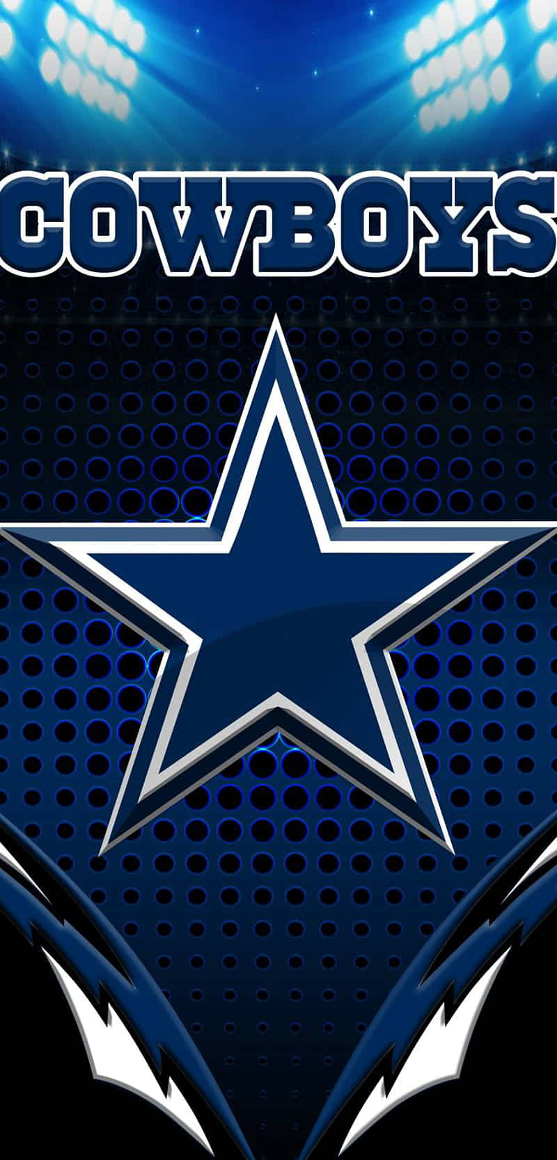 !Nyd Dallas Cowboys Wallpaper på din iPhone! Wallpaper