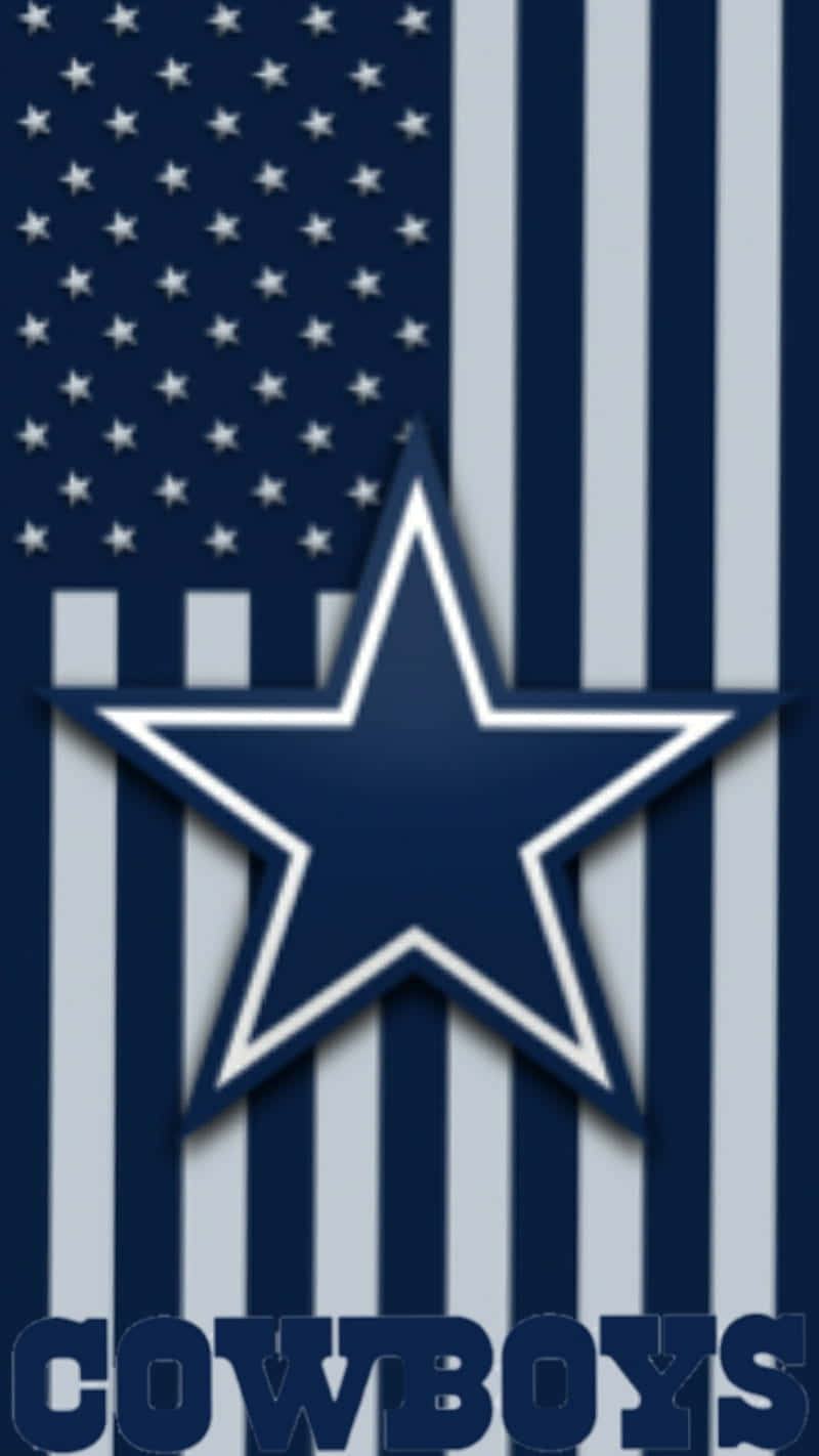 Zeigensie Ihre Unterstützung Für Die Dallas Cowboys Mit Der Offiziellen Cowboys Iphone Wallpaper