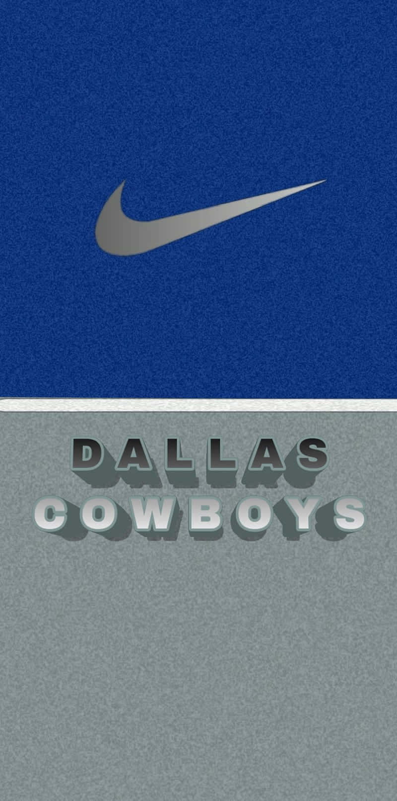 Nike For Dallas Cowboys Iphone Wallpaper