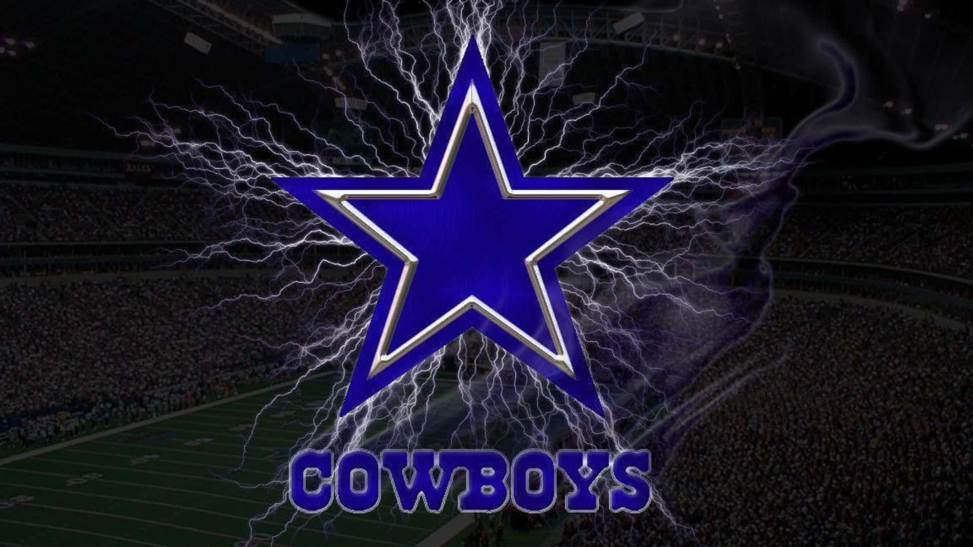 Dallas Cowboys Lightning Logo Wallpaper