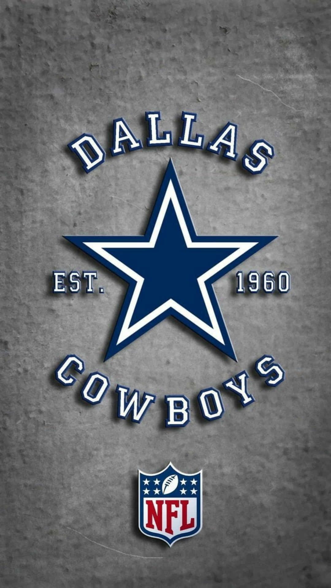Dallas Cowboys Logo Established1960 Wallpaper
