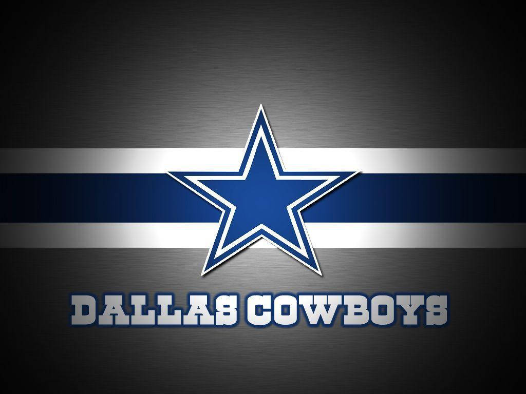 Dallas Cowboys Logo With Shadowy Gradient