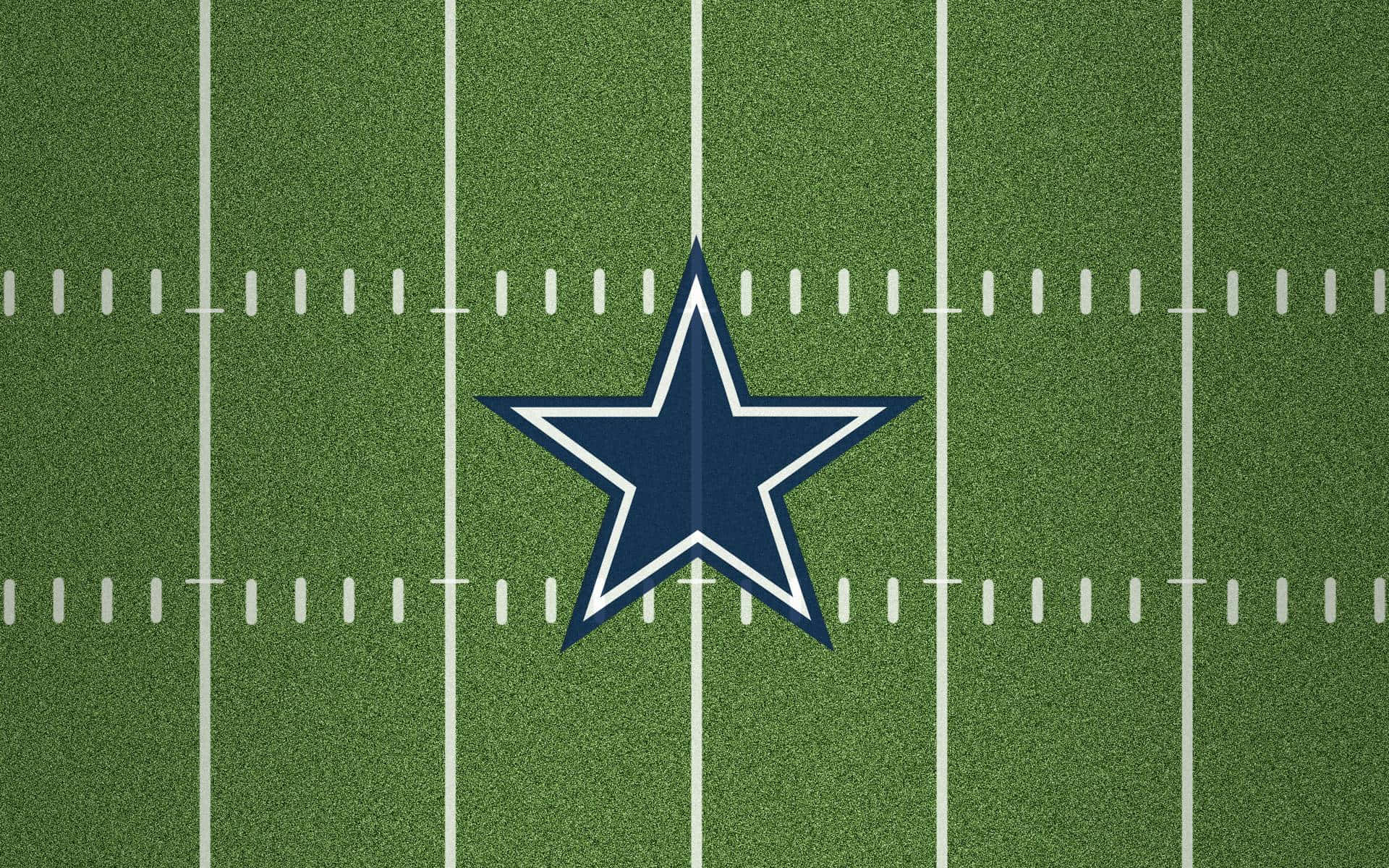 Dallas Cowboys Logoon Field Wallpaper
