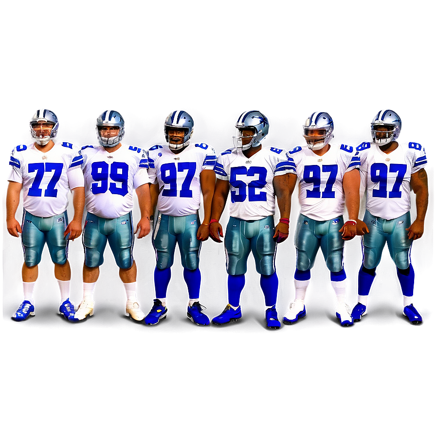 Download Dallas Cowboys Offensive Line Png Kqd78 | Wallpapers.com