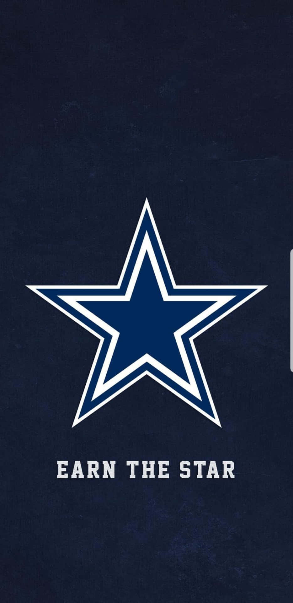 Dallas Cowboys Phone Earn the Star Wallpaper