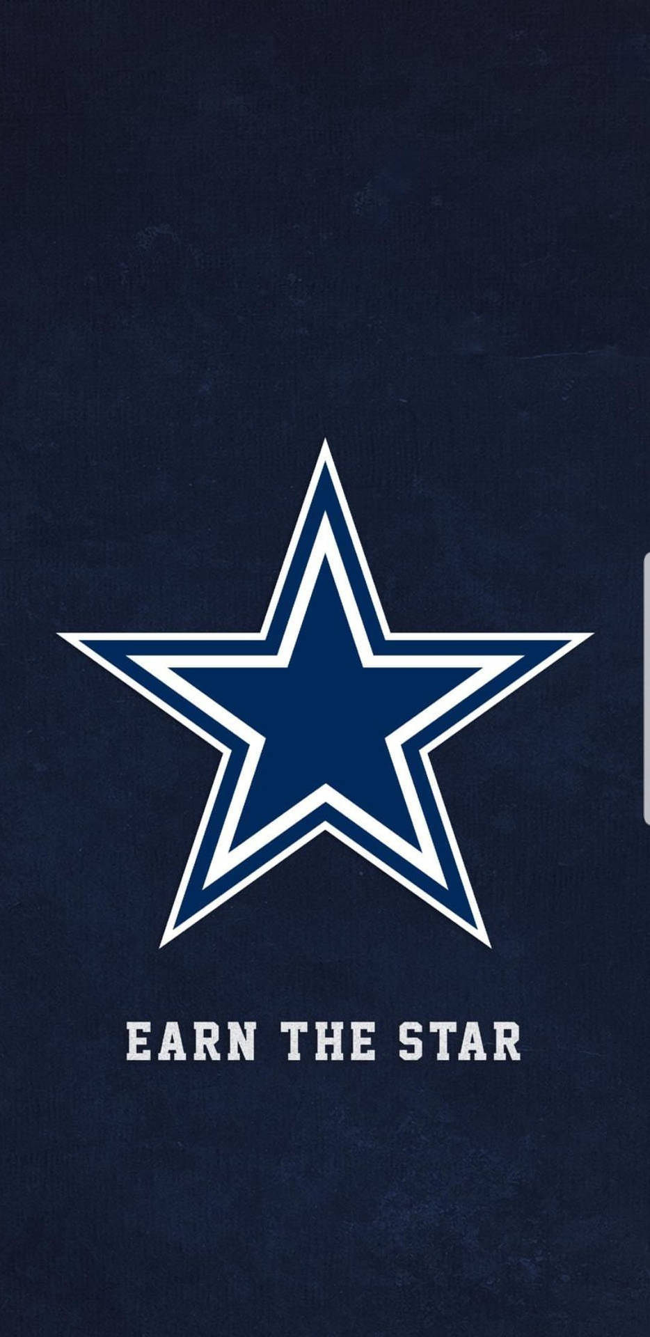 Dallas Cowboys Earn The Star Wallpaper