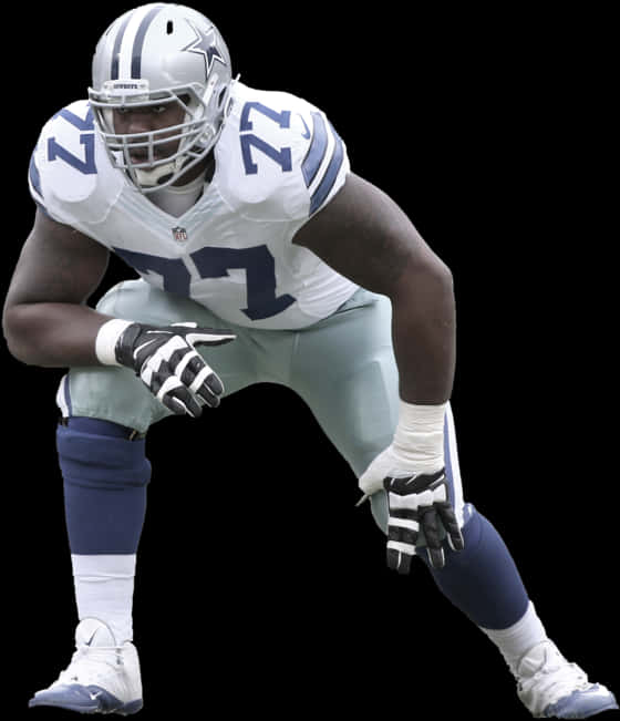 Dallas Cowboys Player Ready Position PNG