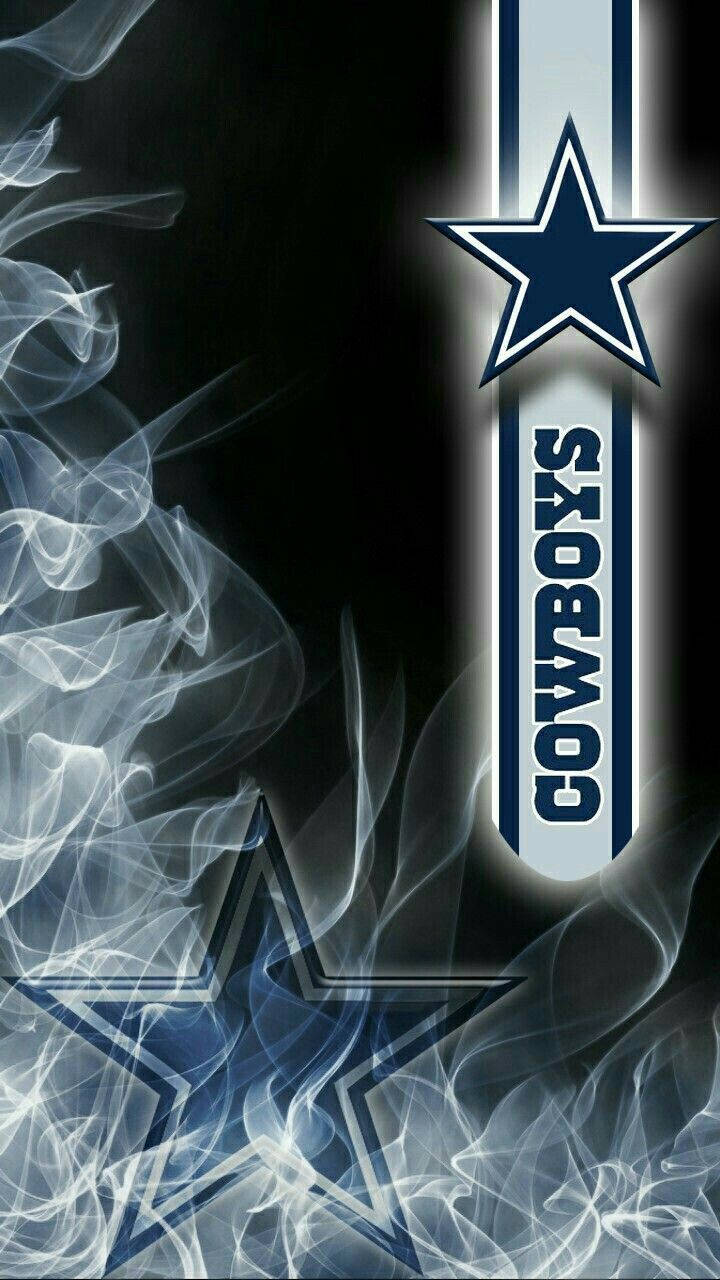 Dallas Cowboys Smoky-filled Logo Wallpaper