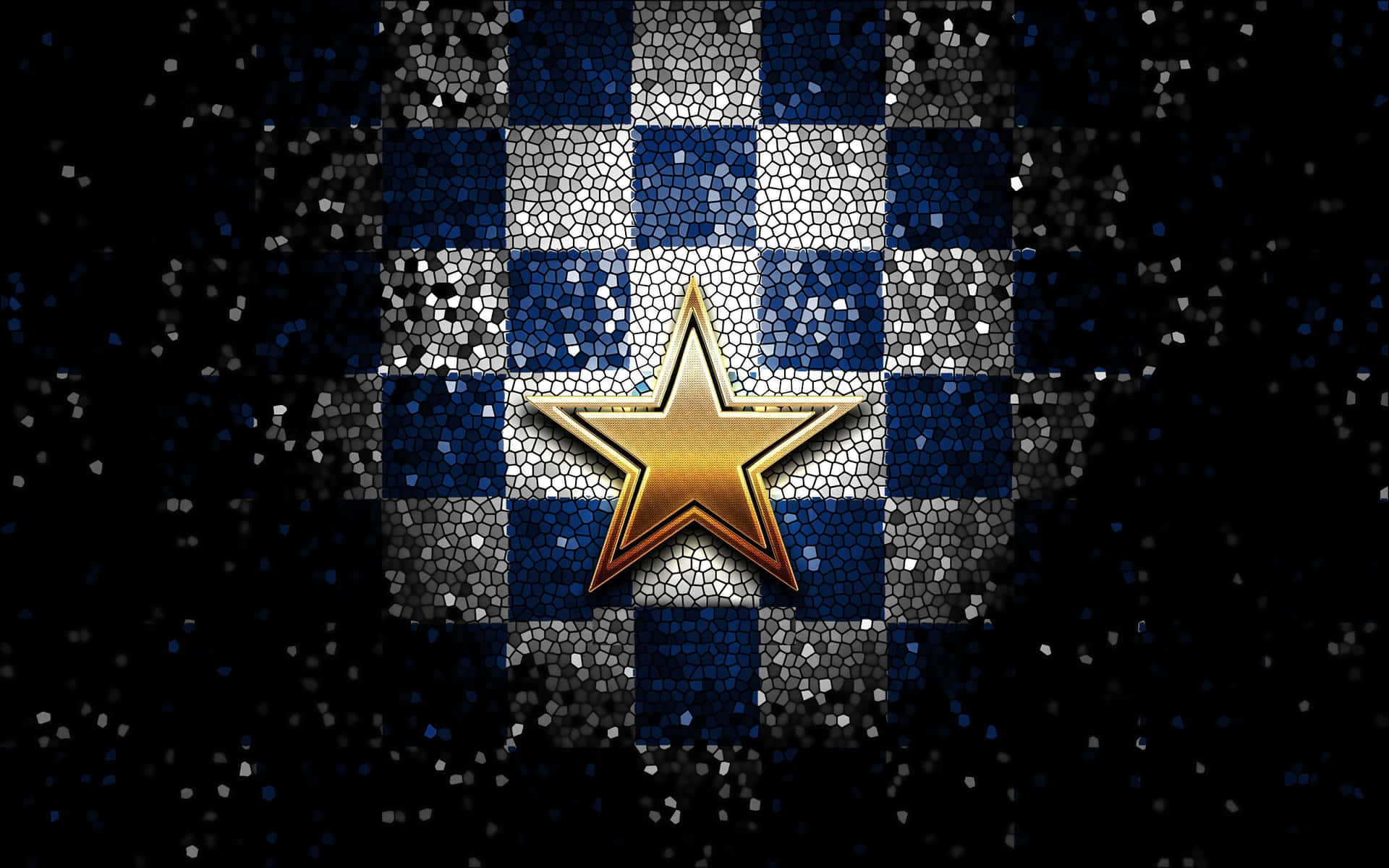 Dallas Cowboys Star Artwork Wallpaper