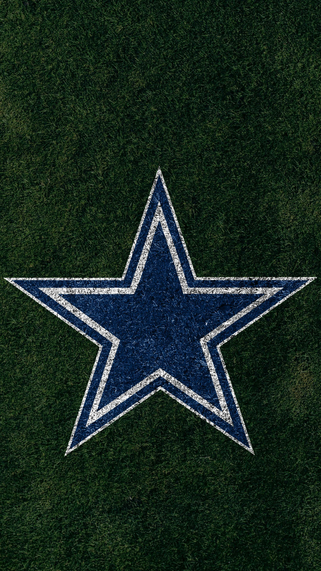 Dallas Cowboys Star Logoon Field Wallpaper