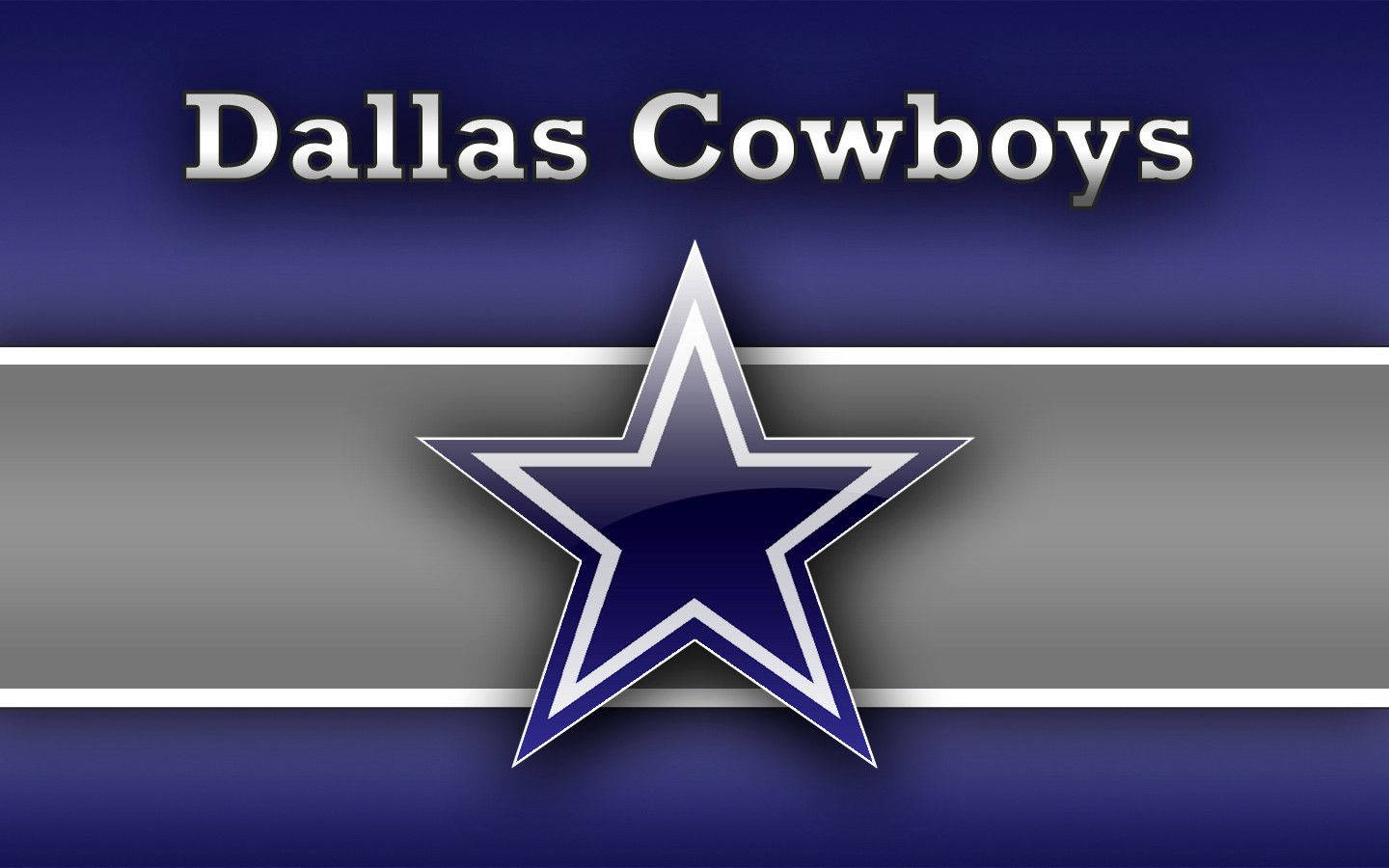 Dallas Cowboys Blue Star Symbol Wallpaper
