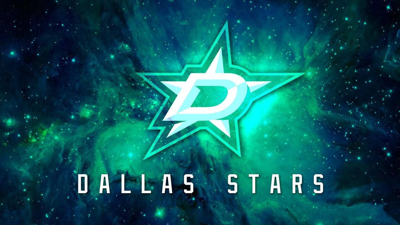 Dallas Stars Cosmic Green Logo