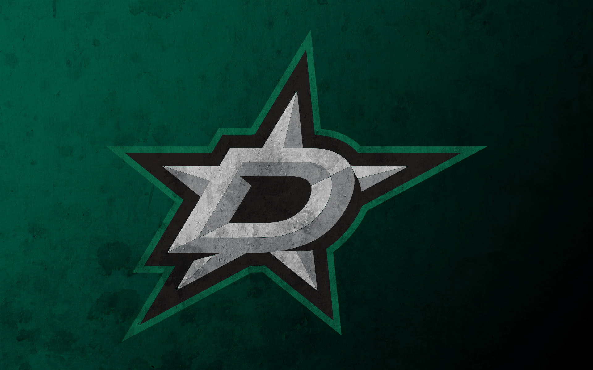 Dallas Stars Darker Green Shade Logo