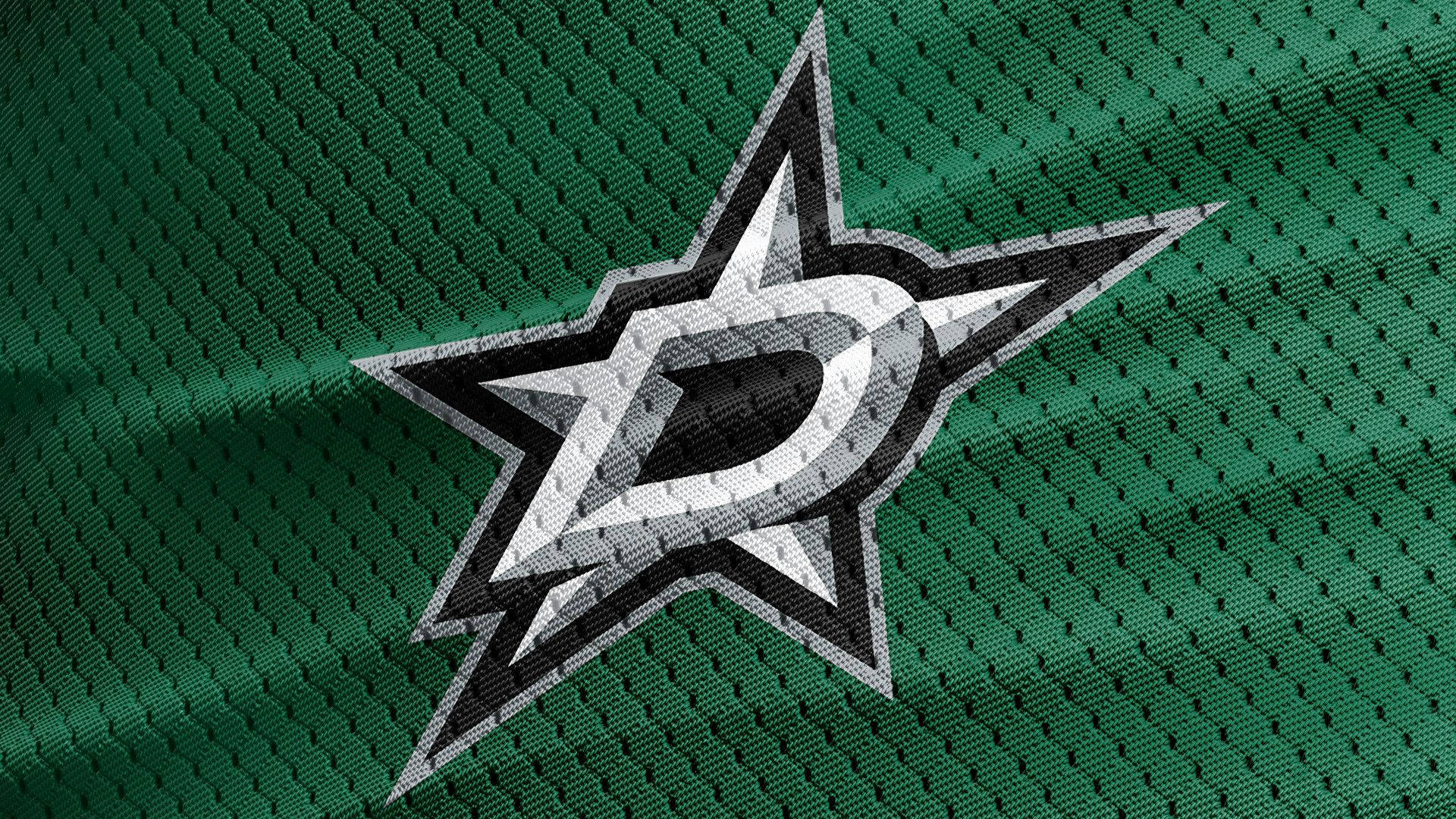 Dallas Stars Printed Logo On Jersey