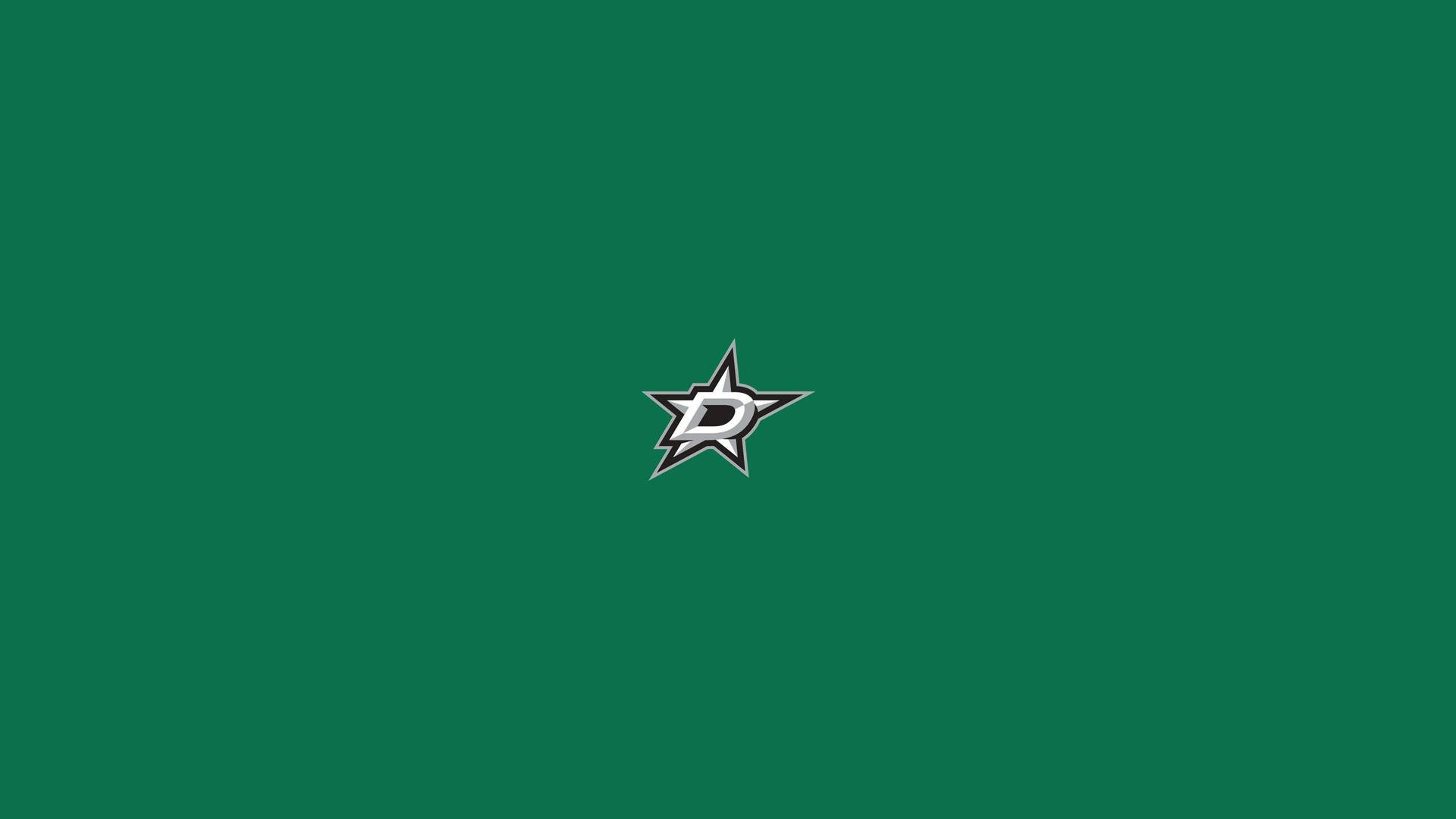 Dallas Stars Small White Logo