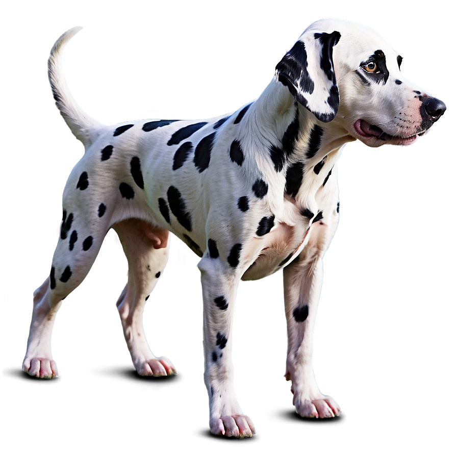 Dalmatian Dog Walking Side View Png Ure PNG